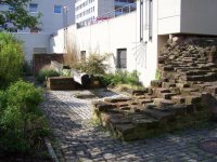 &Uuml;berreste der alten Wasserleitung