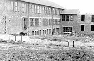 Die Scheibschule im Rohbau